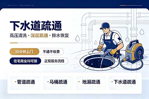 儋州下水道疏通